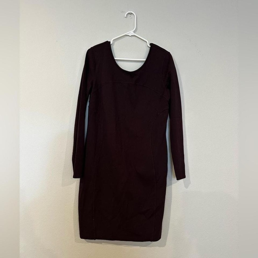 Athleta dress in brown size large.